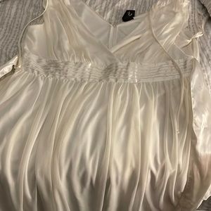 Off white wedding dress or nice affair dress